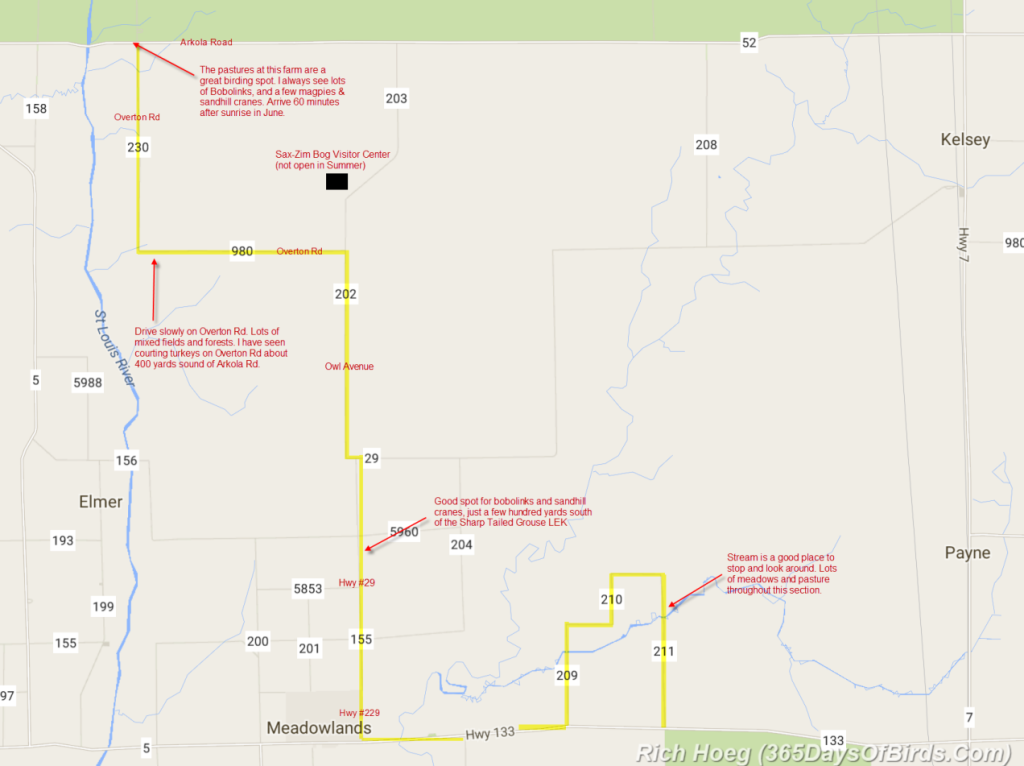 Y2-M06-Sax-Zim-June-Birding-Map